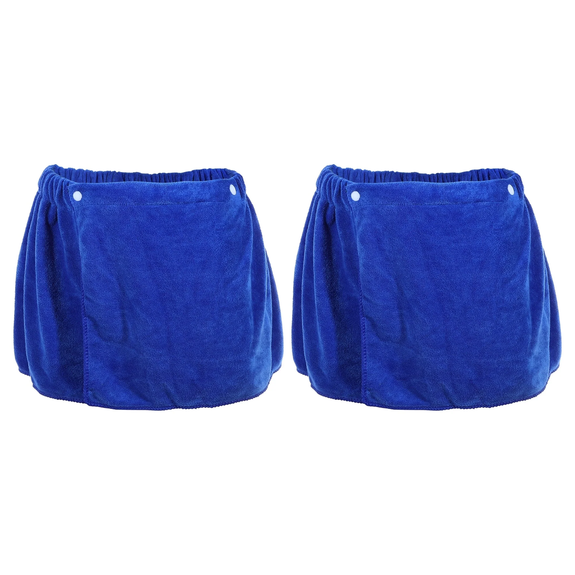 2 Pcs Men's Bath Wrap Towel, Body Wrap for Shower Spa, Adjustable Robes