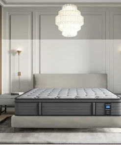 12'' Medium Memory Foam Hybrid Mattress in a Box, for Edge Support & Motion Isolation