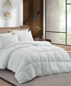 Lightweight Down Alternative Comforter Duvet Insert with Premium Fabric