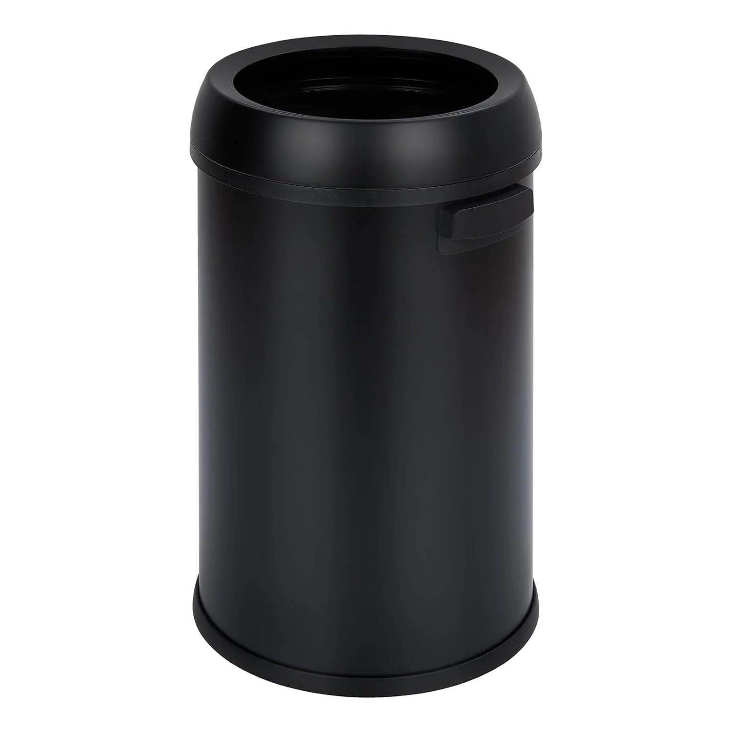 17 Gallon Stainless Steel Open Top Trash Can, Heavy Duty Round