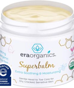 Era Organics Healing Ointment for Babies - USDA Certified Organic Natural Gentle Moisturizer for Sensitive Skin Prone To Baby Eczema, Cradle Cap (Infant Seborrheic Dermatitis), Rashes, Hives & More