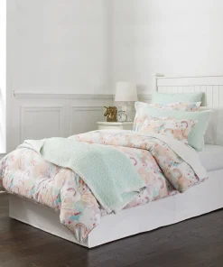Lullaby Bedding Unicorn Printed Cotton 4-piece Comforter Set