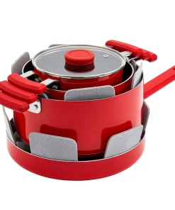 Denmark 7PC Stax Aluminum Cookware Set - Red