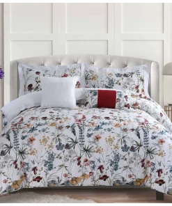 Amalfi 5-piece 300 Thread Count Cotton Oversized Comforter Set