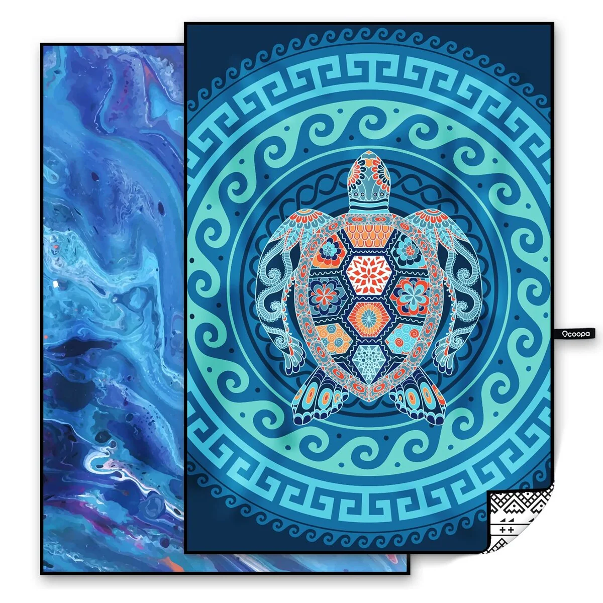 1 pack Microfiber Beach Towel Fast Drying, Oversize 80" x 57" Sand Free Beach Towel Super Lightweight Towels for Swimming