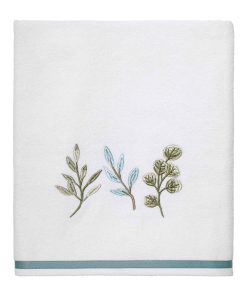 Avanti Linens Ombre Leaves Bath Towel - Bath Towel