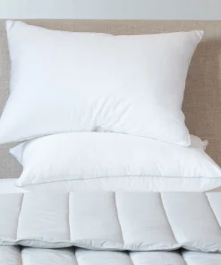 2 Pack Down Alternative Bed Pillow by BOKSER HOME - White