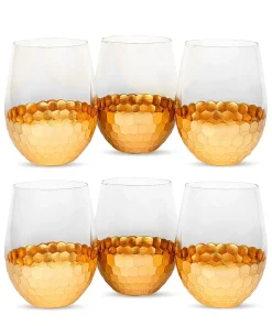 American Atelier Daphne Stemless Goblet Set of 6 - 18 oz.