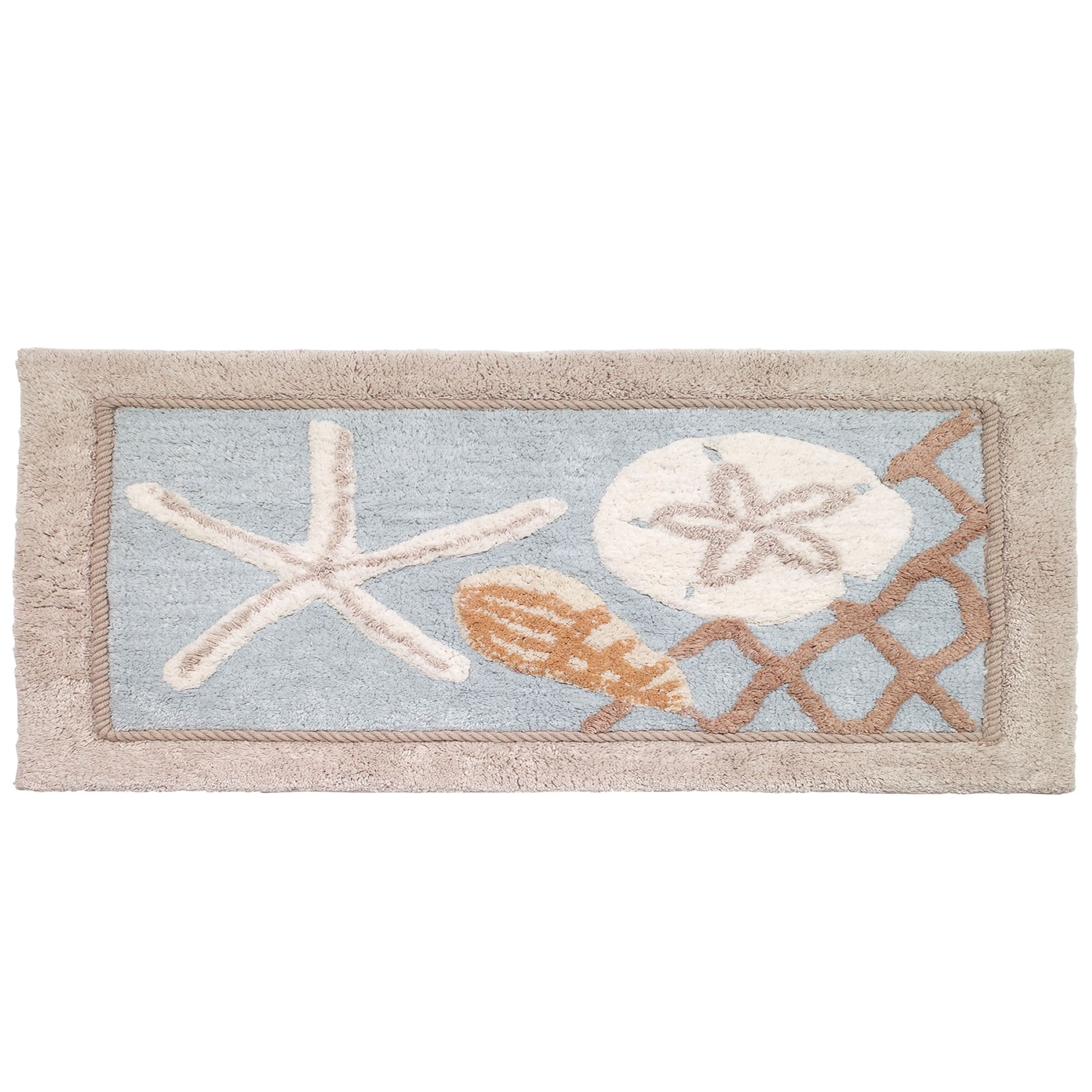 Avanti Linens Seaglass Double-Vanity Rug