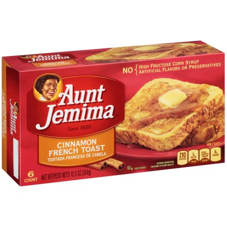 Aunt Jemima Cinnamon French Toast 12.5oz, 6ct