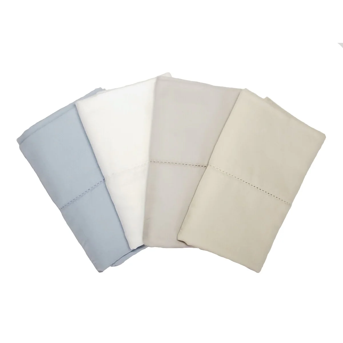 500 Thread Count Egyptian Cotton Hemstitch Sheet and Pillowcases