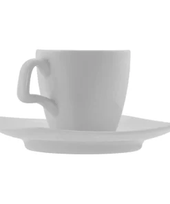 10 Strawberry Street Aurora Demitasse Cup and Saucer (Set of 6)