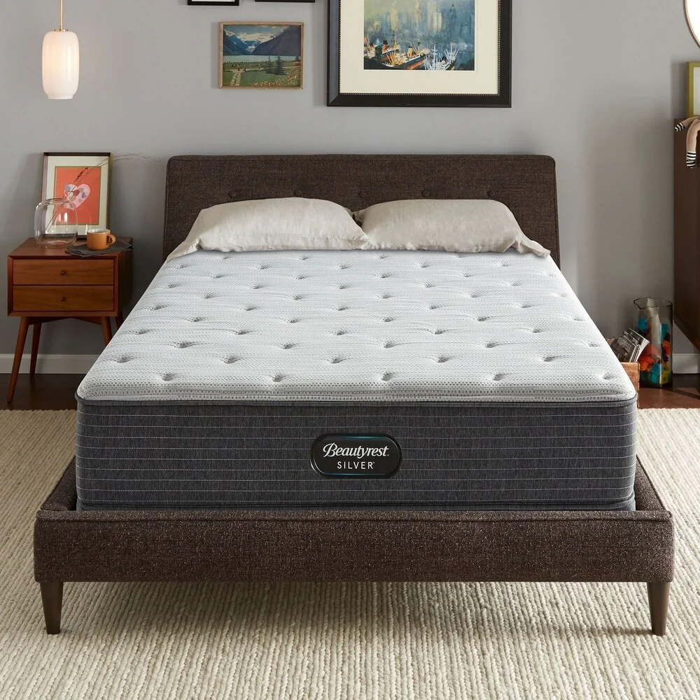 Beautyrest Silver BRS900 12-inch Medium Firm Innerspring Mattress Set