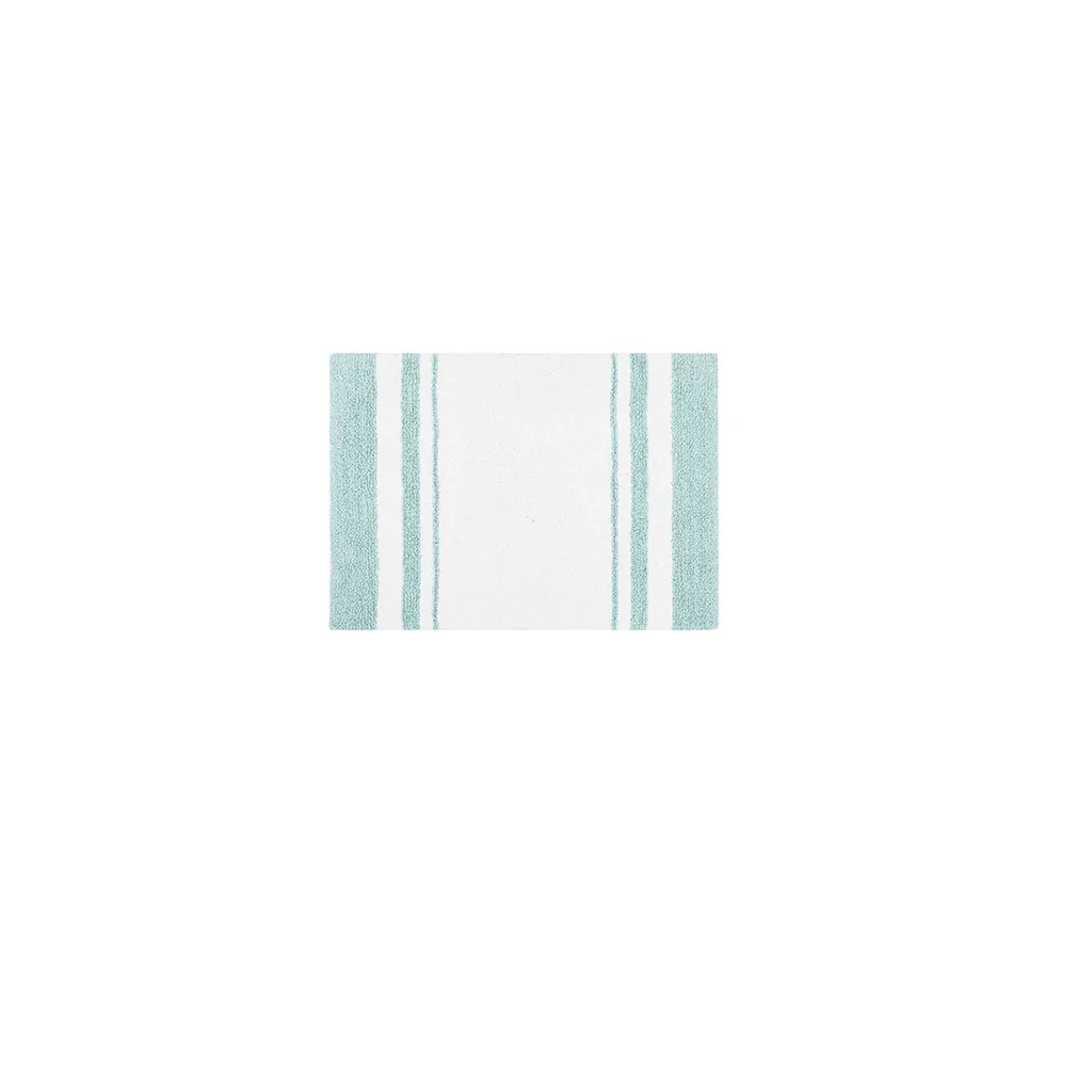 Double -sided striped shower pad