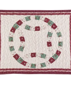 Holiday Wedding Ring Design Pillow Sham