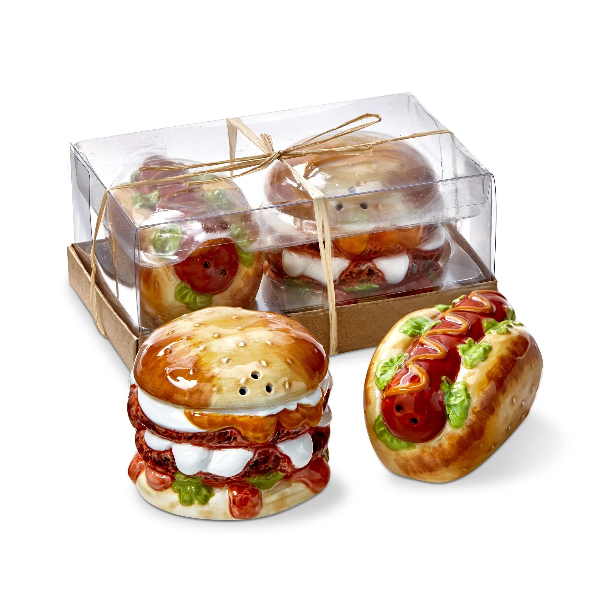 Burger And Hot Dog S&P S/2 - Multicolor
