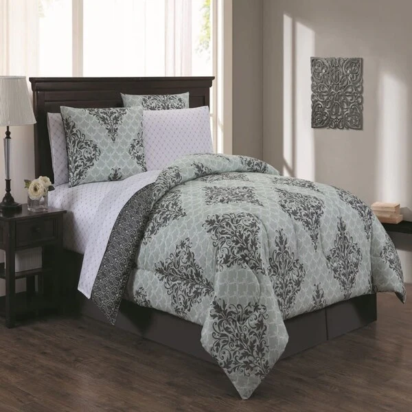 Avondale Manor Mari 8-piece Bed in a Bag with Sheet Set