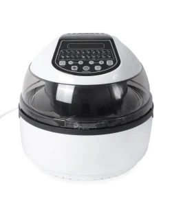 20 in1 Air Fryer 7pc Accessories Wi Fi Recipe Book Black White - Medium