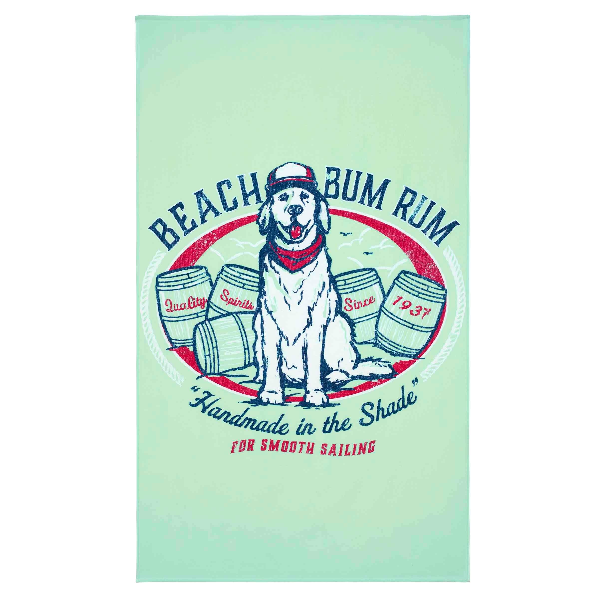 Izod Beach Bum Multicolor Beach Towel - Beach Towel