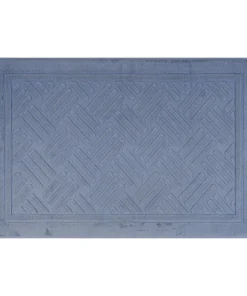 Cotton Bath Mat Towel, Luxury Absorbent Floor Rug for Hotel Spa Shower Bathroom Towels