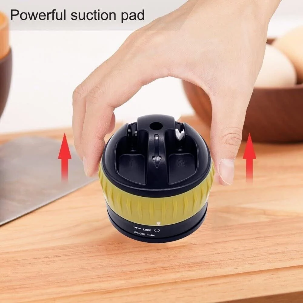 2 Pcs Mini Suction Knife Sharpeners
