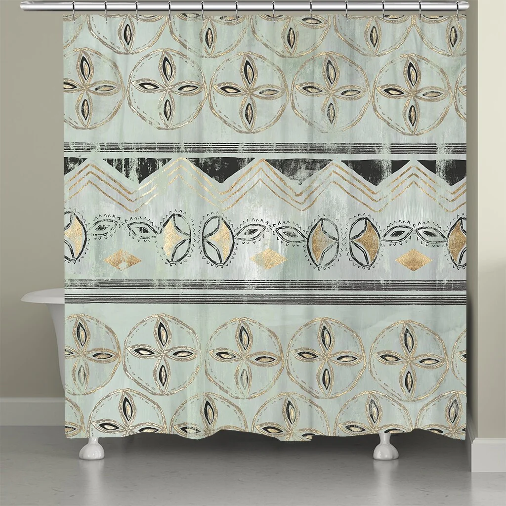 In The Rhythm Shower Curtain