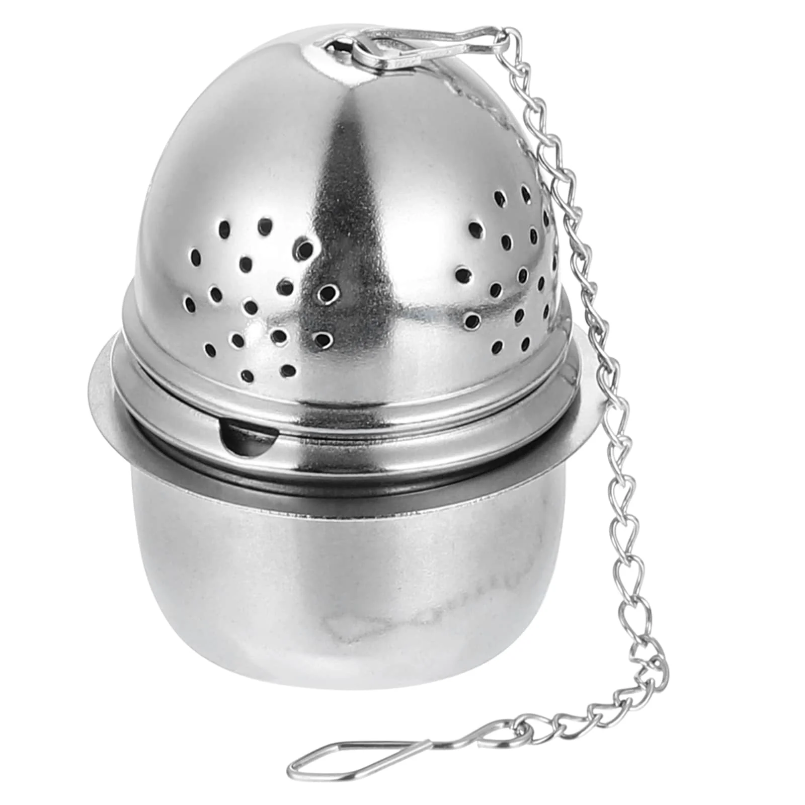 1 Pcs Tea Infuser Filter, Tea Strainer, Egg Tea Ball, Silver