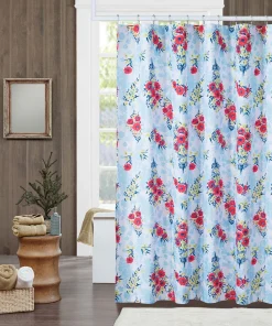 Country Living Floral Bouquet Shower Curtain