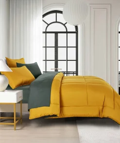 7 pieces bed in a bag comforter set