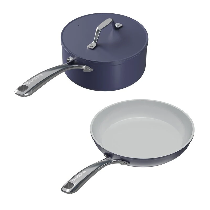 2 Piece Ceramic Nonstick Cookware Set
