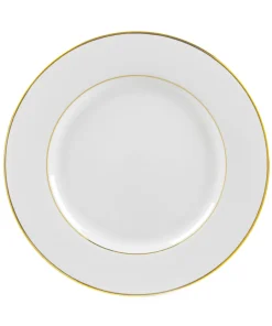 10 Strawberry Street Gold Double Line Dinner Plate (Set of 6)