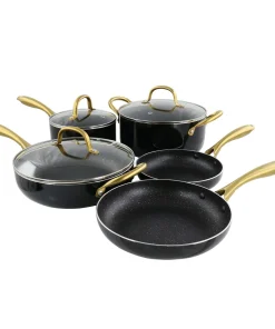 Gibson Home Ellsworth 12 Piece Aluminum Nonstick Cookware Set