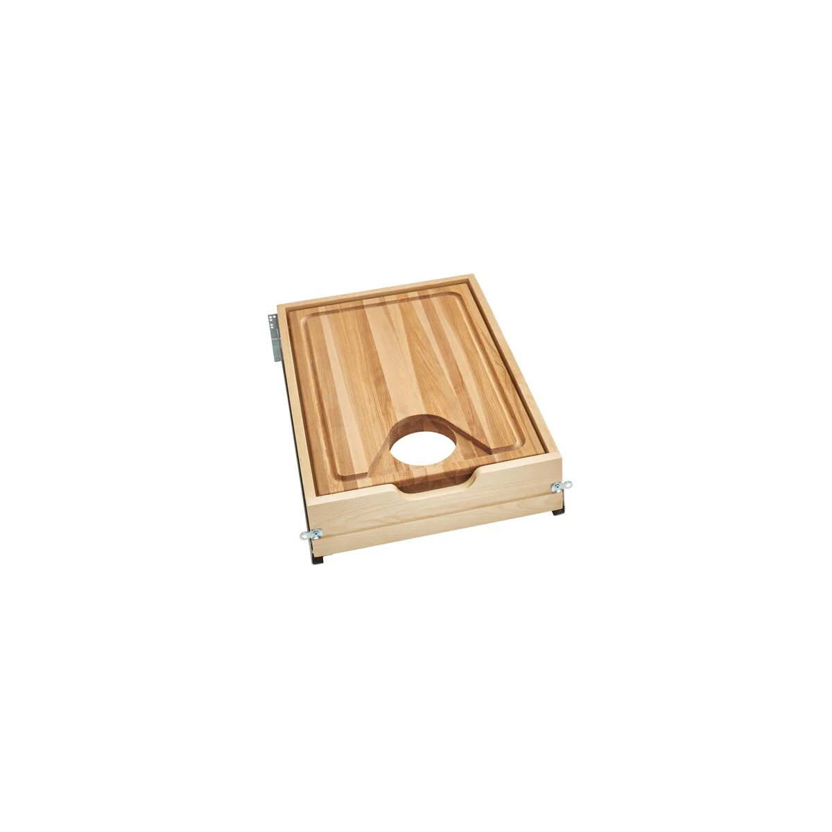 18 in Full Access Cut-Out Cutting Board Drawer - 15"W x 22"D x 4.31"H