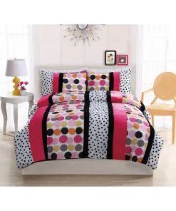 Dani Dot 3-piece Comforter Set - Multi-color