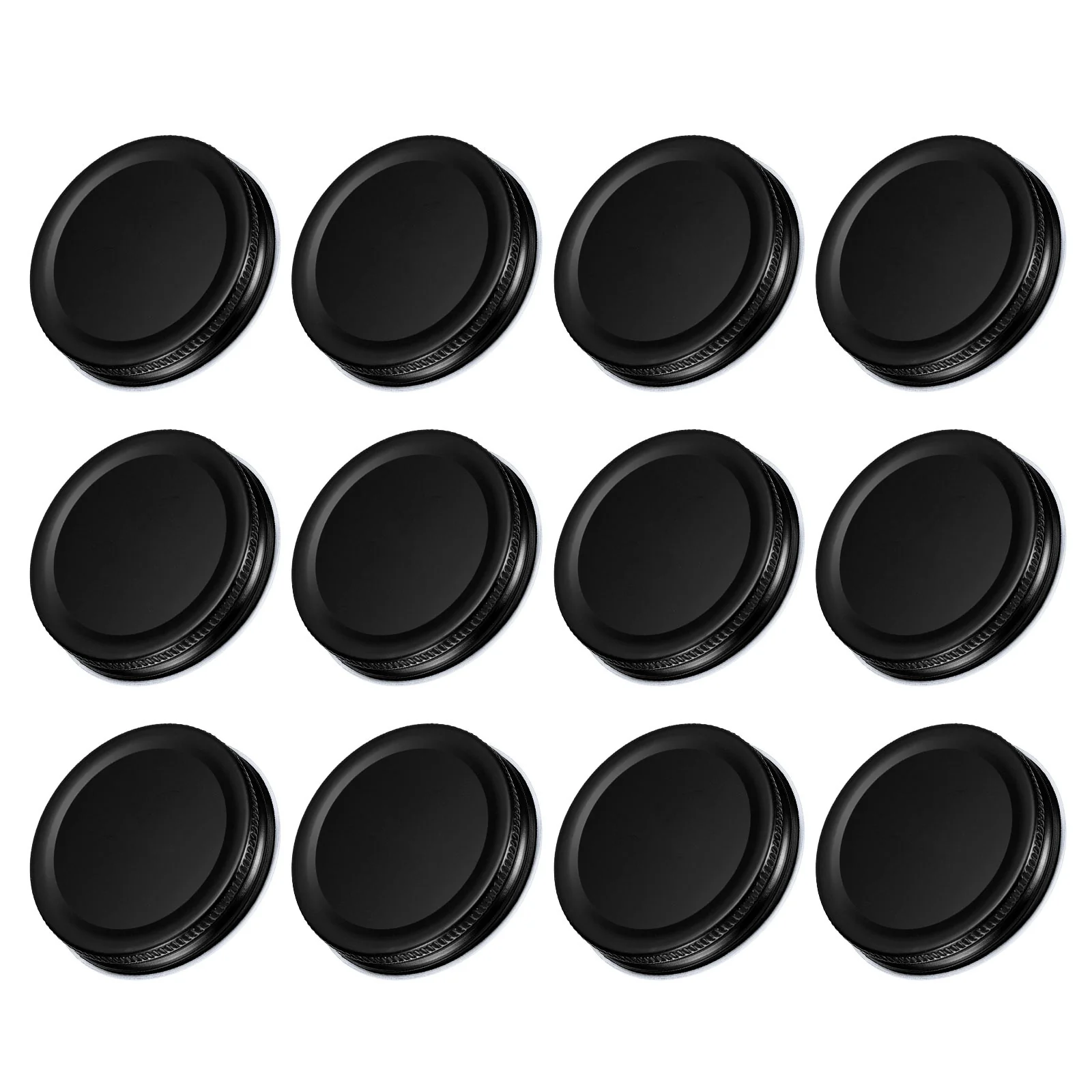 45Pcs Regular Mouth Tin Plate Mason Jar Lids for Canning Jars