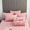 8 Piece Pintuck Comforter Set with Sheets