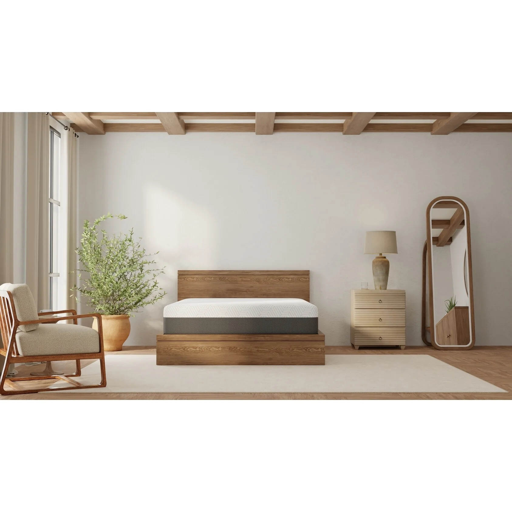 12 Inch Queen Soft Mattress With Cooling Cover