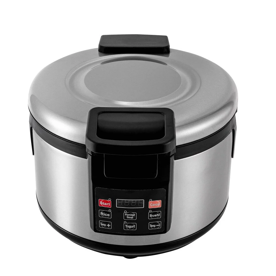 19L Rice Cooker Stainless Steel Electric Warmer