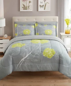 7-Piece Printed Bed in a Bag Comforter and Sheet Sets