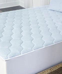 Arctic Sleep Cooling Gel Memory Foam Mattress Topper with Skirt