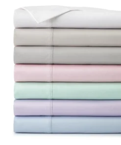 22- inch Extra Deep Pocket Cotton Solid 4-piece Sheet Set