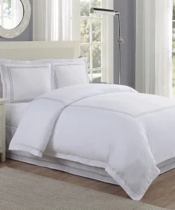 Embroidered Barrata Stitched 2-pack Shams