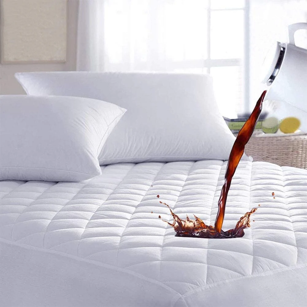 16-inch Stretch-skirt Waterproof Mattress Pad