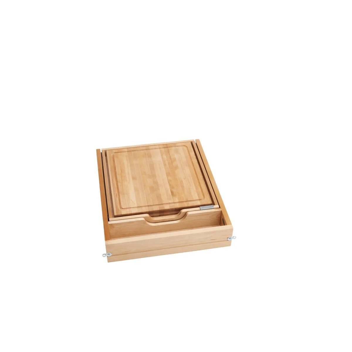 21 in Knife and Cutting Board Drawer Kit Soft Close - 18"W x 22.13"D x 4.38"H