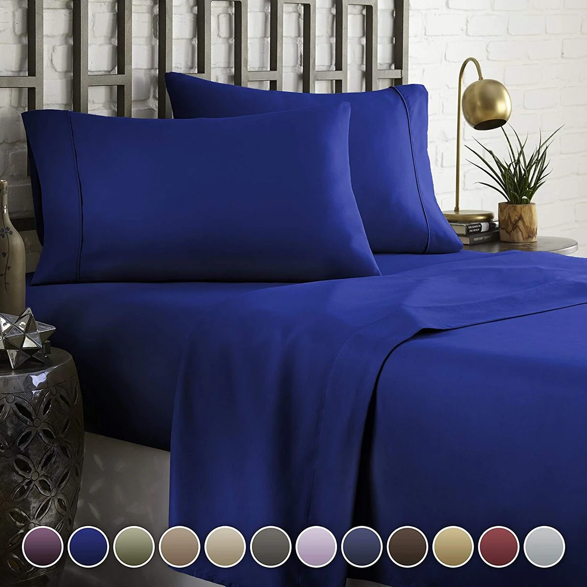 Hotel Luxury Comfort Bed Sheets Set, 1800 Series Bedding Set