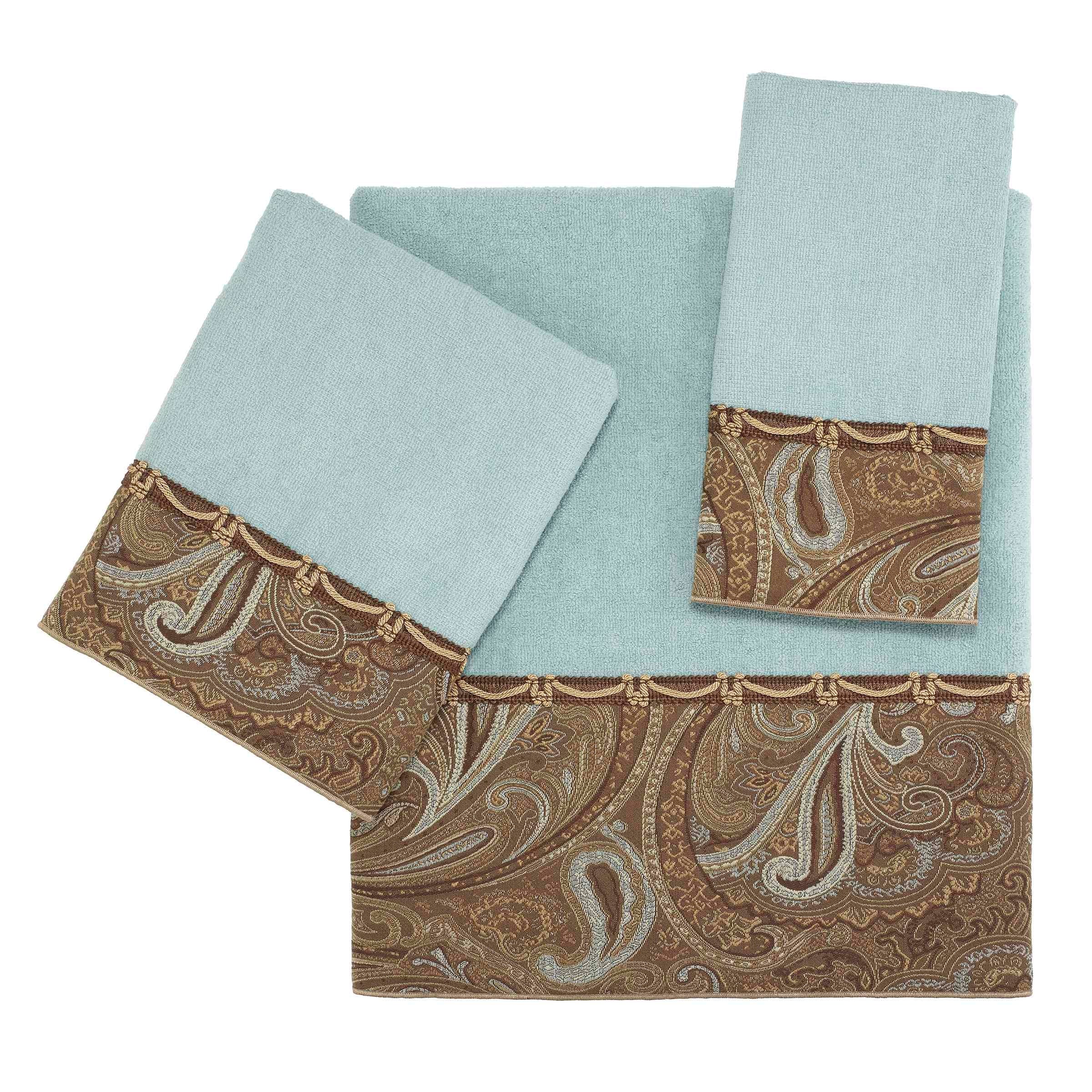 Avanti Linens Bradford 3-Piece Towel Set - Towel 3pc Set - B/H/FT