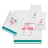 Avanti Linens Flamingo Paradise 4-Piece Towel Set - Towel 4pc Set - B/H/2pk Ftip