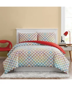 Crayola Happy Plaid Cotton Comforter Set