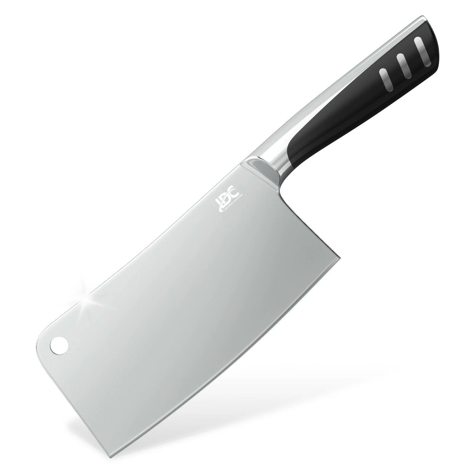 7 Inch Stainless Steel Butcher Knife - Silver