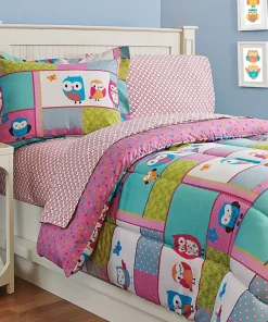 Kids Fun Owl Sheet Set